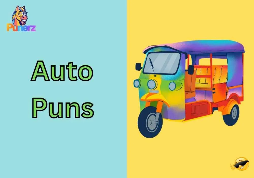 Auto puns captions